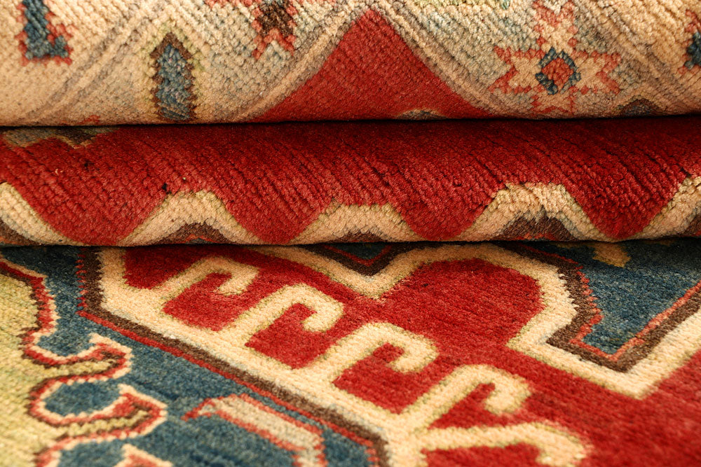 Firebrick Kazak 6' 8 x 9' 8 - No. 67585 - ALRUG Rug Store