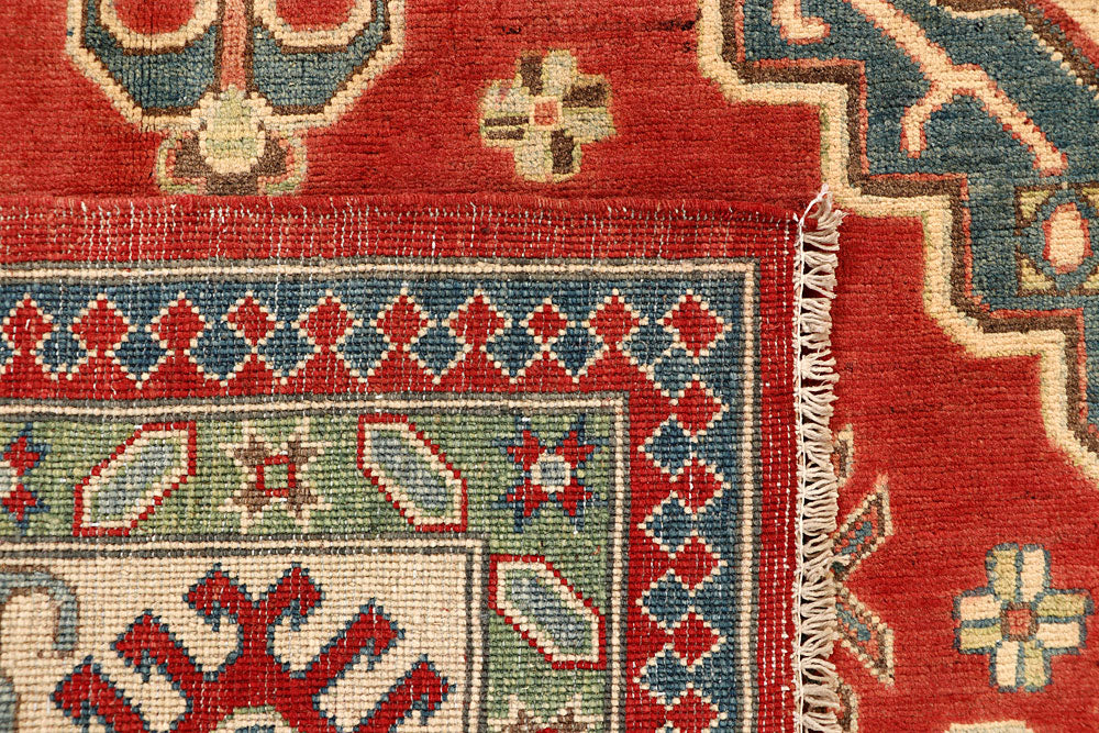 Firebrick Kazak 6' 8 x 9' 8 - No. 67585 - ALRUG Rug Store