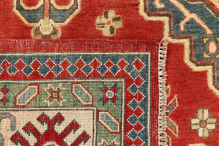 Firebrick Kazak 6' 8 x 9' 8 - No. 67585 - ALRUG Rug Store