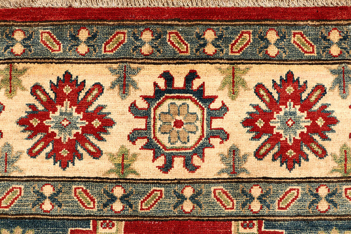 Firebrick Kazak 6' 8 x 10' 6 - No. 67586 - ALRUG Rug Store
