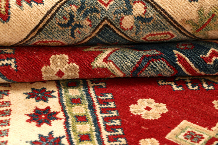 Firebrick Kazak 6' 8 x 10' 6 - No. 67586 - ALRUG Rug Store