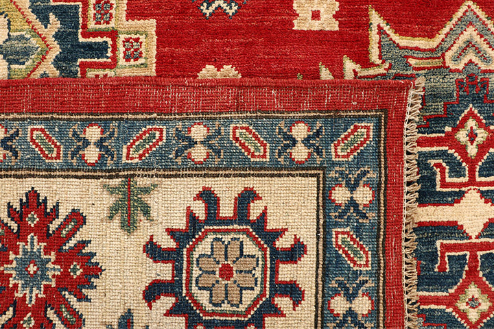 Firebrick Kazak 6' 8 x 10' 6 - No. 67586 - ALRUG Rug Store