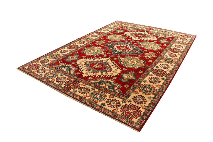 Firebrick Kazak 6' 9 x 9' 9 - No. 67587 - ALRUG Rug Store