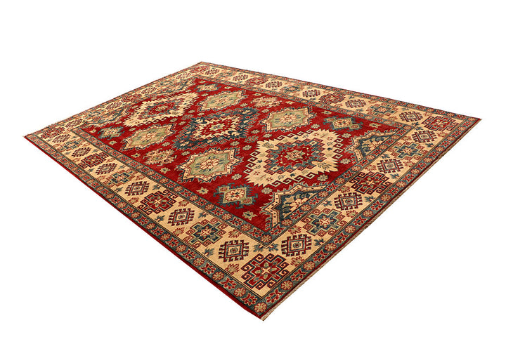Firebrick Kazak 6' 9 x 9' 9 - No. 67587 - ALRUG Rug Store