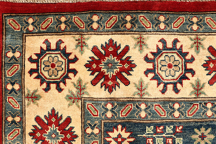 Firebrick Kazak 6' 8 x 9' 1 - No. 67588 - ALRUG Rug Store