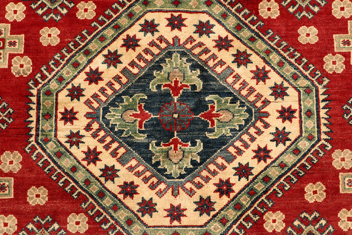 Firebrick Kazak 6' 8 x 9' 1 - No. 67588 - ALRUG Rug Store