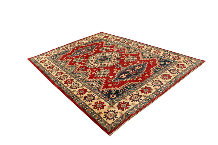 Firebrick Kazak 6' 8 x 9' 1 - No. 67588 - ALRUG Rug Store