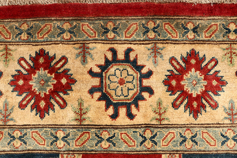 Firebrick Kazak 6' 5 x 9' 9 - No. 67589 - ALRUG Rug Store