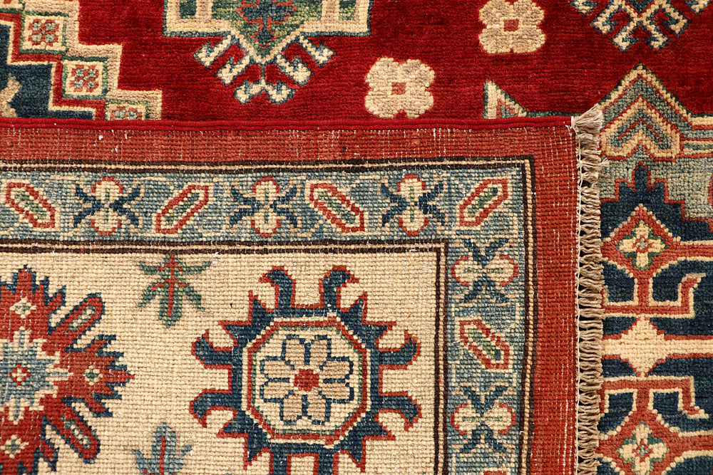 Firebrick Kazak 6' 5 x 9' 9 - No. 67589 - ALRUG Rug Store