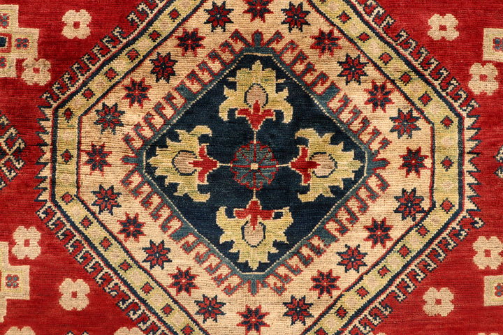 Red Kazak 6' 4 x 9' 6 - No. 67590 - ALRUG Rug Store