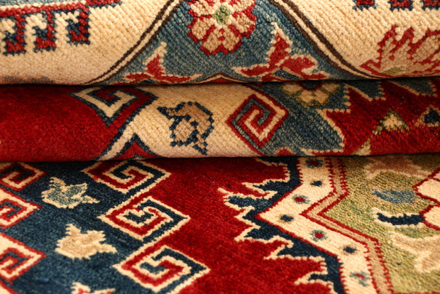 Firebrick Kazak 6' 1 x 9' 3 - No. 67591 - ALRUG Rug Store