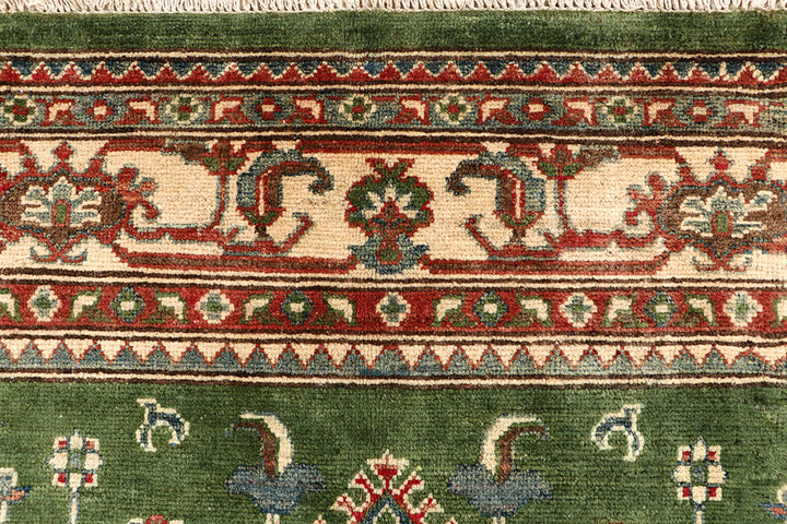Olivedrab Kazak 6' 6 x 9' 8 - No. 67592 - ALRUG Rug Store