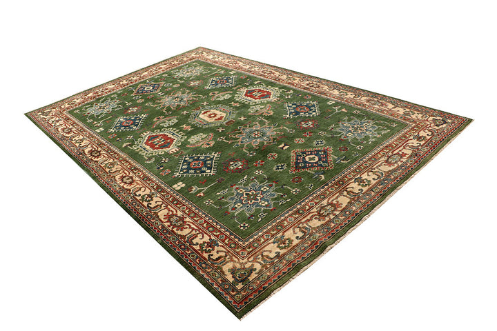 Olivedrab Kazak 6' 6 x 9' 8 - No. 67592 - ALRUG Rug Store