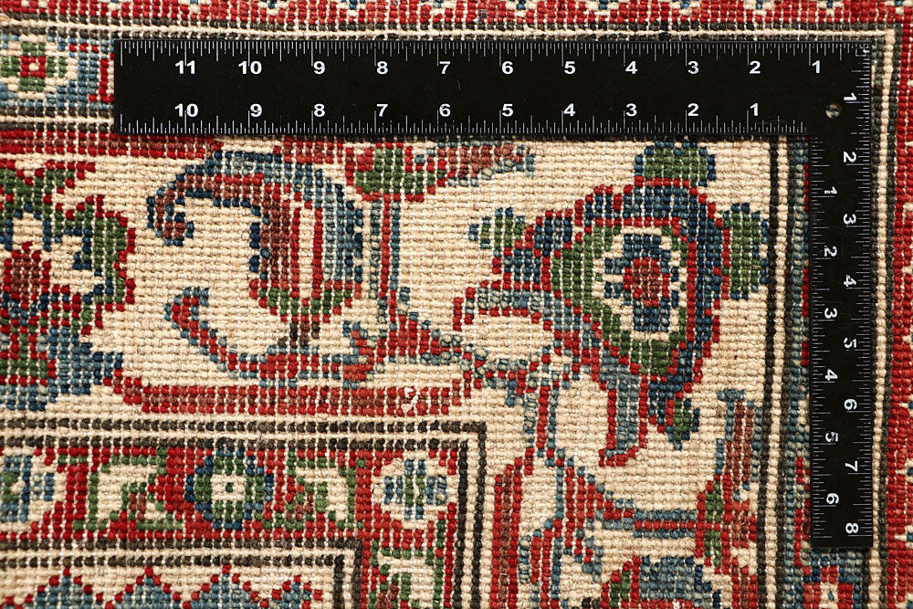 Olivedrab Kazak 6' 6 x 9' 8 - No. 67592 - ALRUG Rug Store