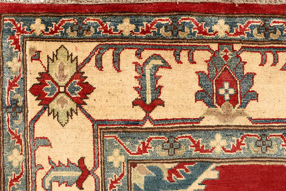 Firebrick Kazak 6' 5 x 9' 5 - No. 67593 - ALRUG Rug Store