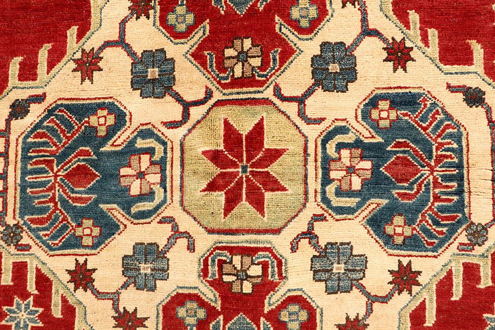 Firebrick Kazak 6' 5 x 9' 5 - No. 67593 - ALRUG Rug Store