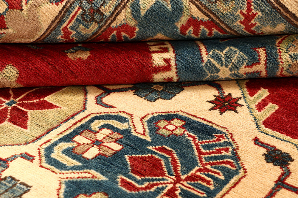 Firebrick Kazak 6' 5 x 9' 5 - No. 67593 - ALRUG Rug Store