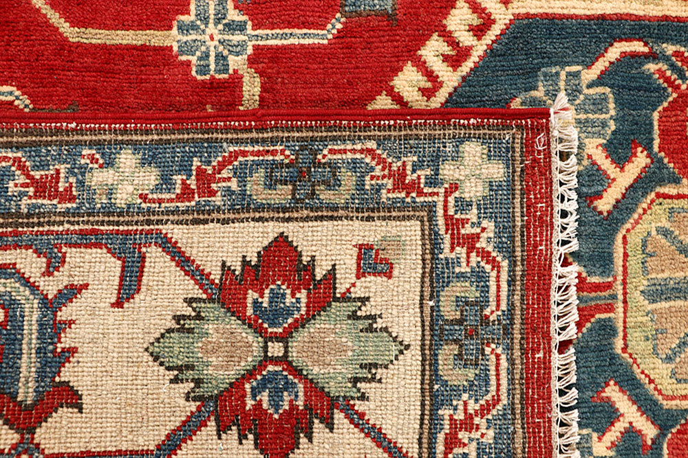 Firebrick Kazak 6' 5 x 9' 5 - No. 67593 - ALRUG Rug Store