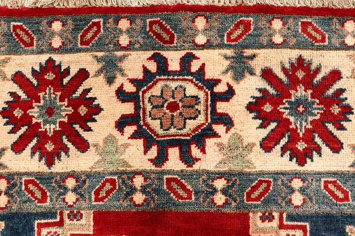 Firebrick Kazak 6' 8 x 9' 10 - No. 67594 - ALRUG Rug Store