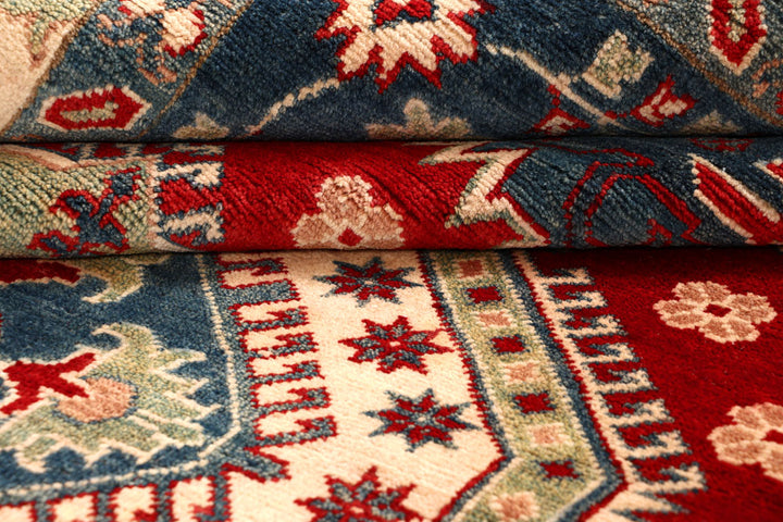 Firebrick Kazak 6' 8 x 9' 10 - No. 67594 - ALRUG Rug Store