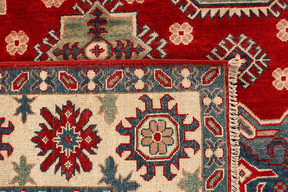 Firebrick Kazak 6' 8 x 9' 10 - No. 67594 - ALRUG Rug Store
