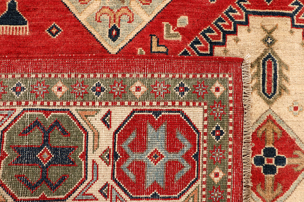 Firebrick Kazak 6' 8 x 9' 8 - No. 67595 - ALRUG Rug Store