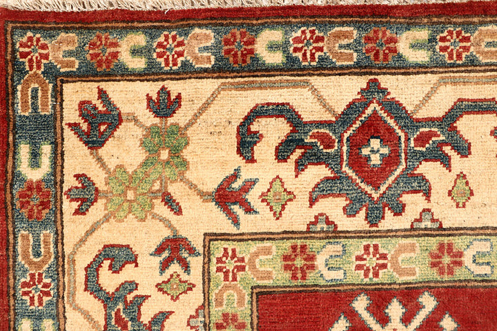 Firebrick Kazak 6' 9 x 10' 1 - No. 67596 - ALRUG Rug Store