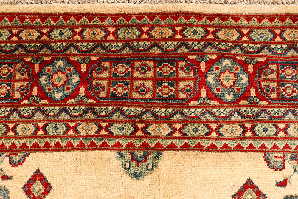 Navajo White Kazak 6' 8 x 9' 11 - No. 67597 - ALRUG Rug Store