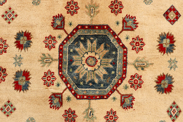 Navajo White Kazak 6' 8 x 9' 11 - No. 67597 - ALRUG Rug Store