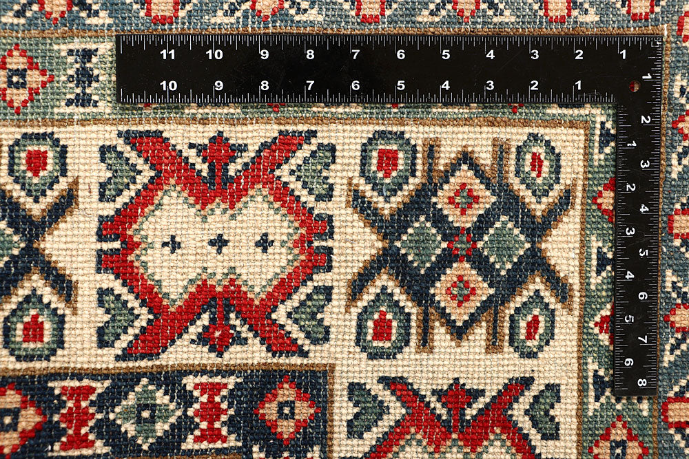 Firebrick Kazak 6' 7 x 9' 8 - No. 67598 - ALRUG Rug Store