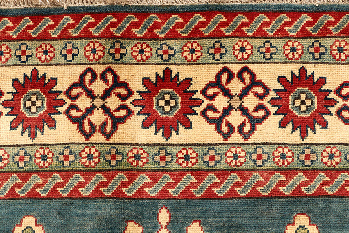 Cadet Blue Kazak 6' 7 x 9' 5 - No. 67600 - ALRUG Rug Store