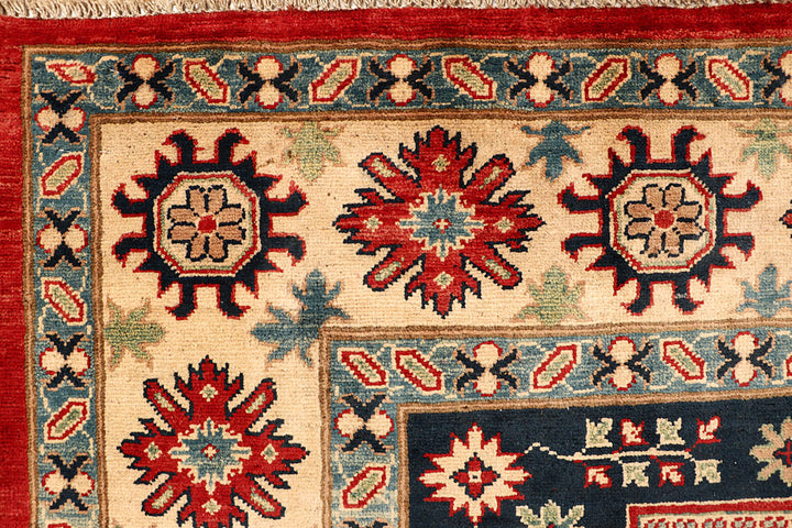 Firebrick Kazak 6' 8 x 9' 1 - No. 67603 - ALRUG Rug Store