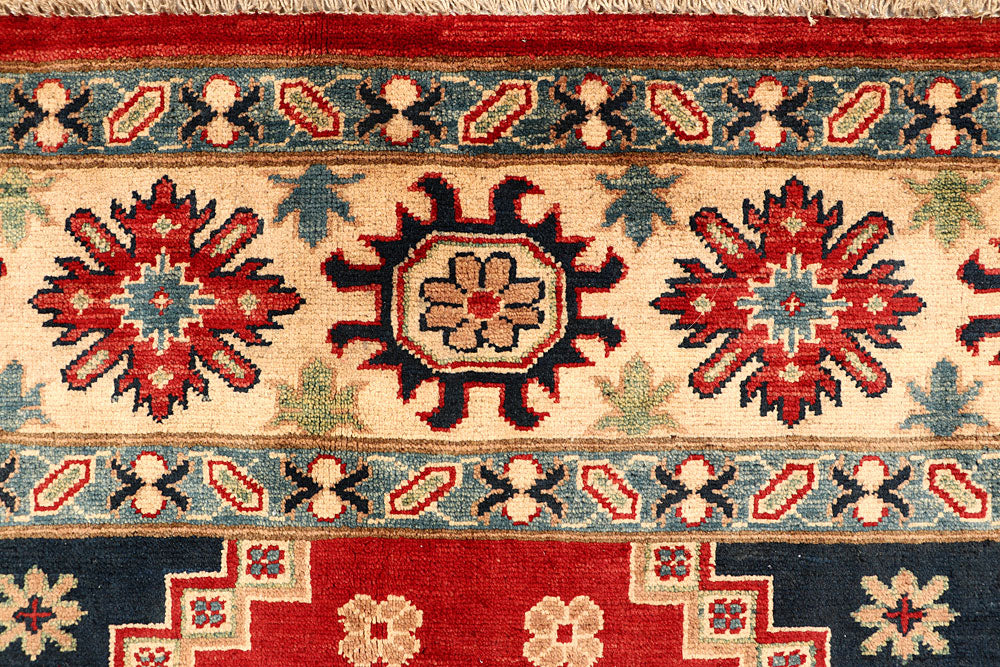 Firebrick Kazak 6' 8 x 9' 1 - No. 67603 - ALRUG Rug Store