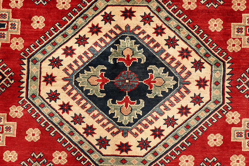 Firebrick Kazak 6' 8 x 9' 1 - No. 67603 - ALRUG Rug Store