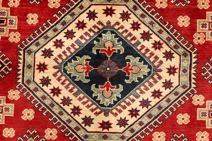 Firebrick Kazak 6' 8 x 9' 1 - No. 67603 - ALRUG Rug Store