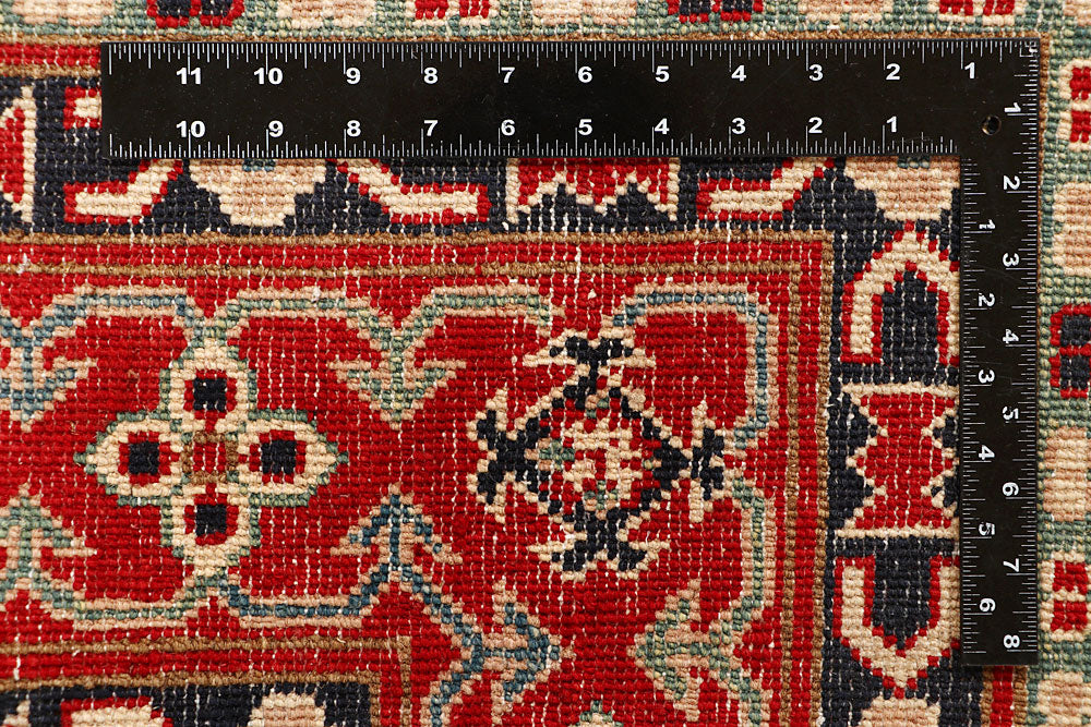Bisque Kazak 6' 9 x 9' 5 - No. 67604 - ALRUG Rug Store