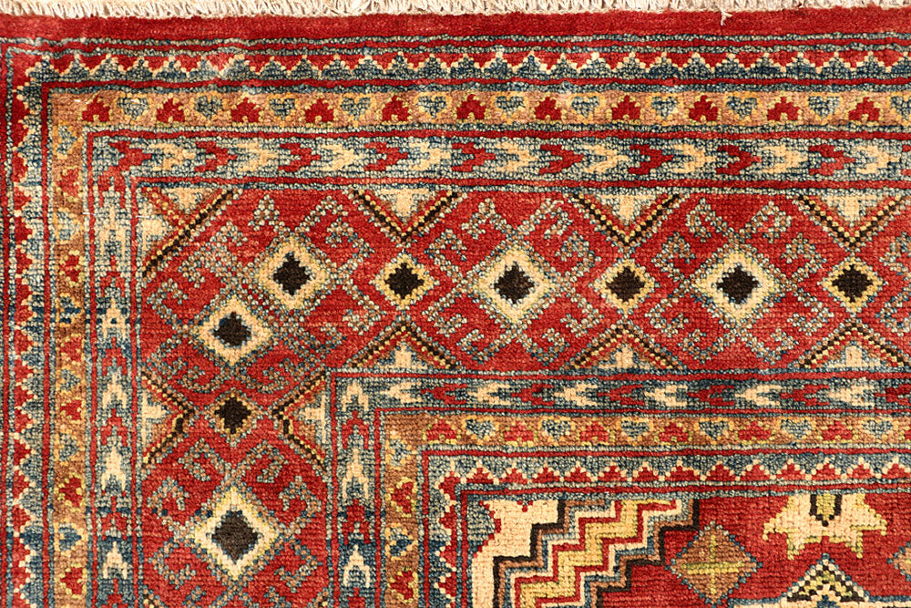 Multi Colored Kazak 6' 8 x 9' 7 - No. 67606 - ALRUG Rug Store