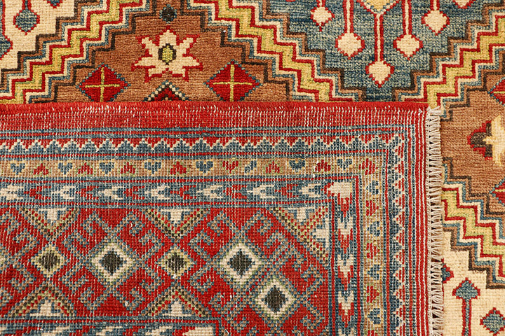 Multi Colored Kazak 6' 8 x 9' 7 - No. 67606 - ALRUG Rug Store