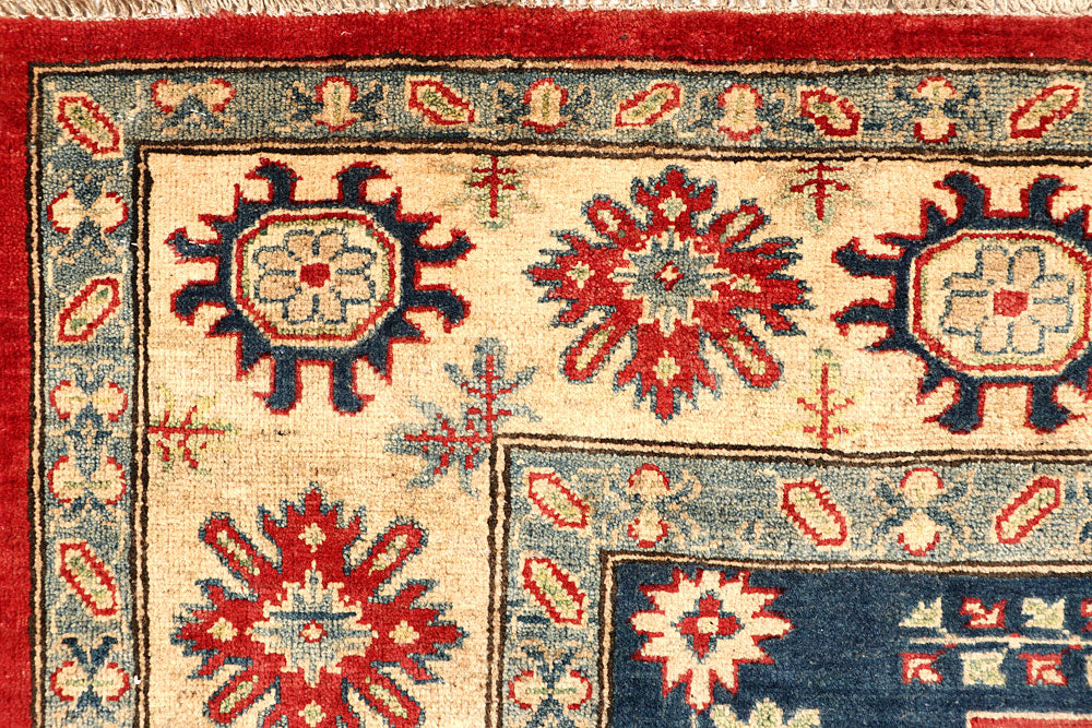 Firebrick Kazak 6' 6 x 10' - No. 67607 - ALRUG Rug Store