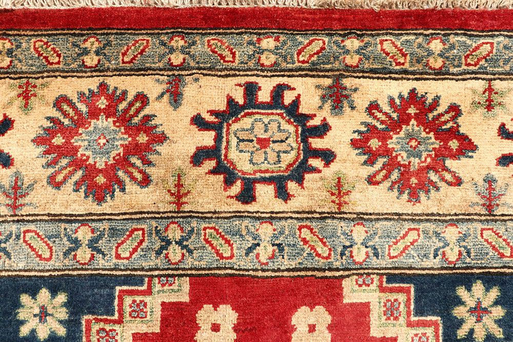 Firebrick Kazak 6' 6 x 10' - No. 67607 - ALRUG Rug Store