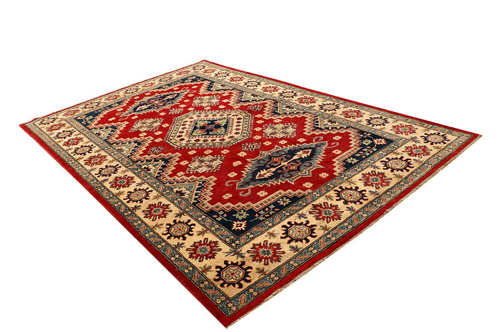 Firebrick Kazak 6' 6 x 10' - No. 67607 - ALRUG Rug Store