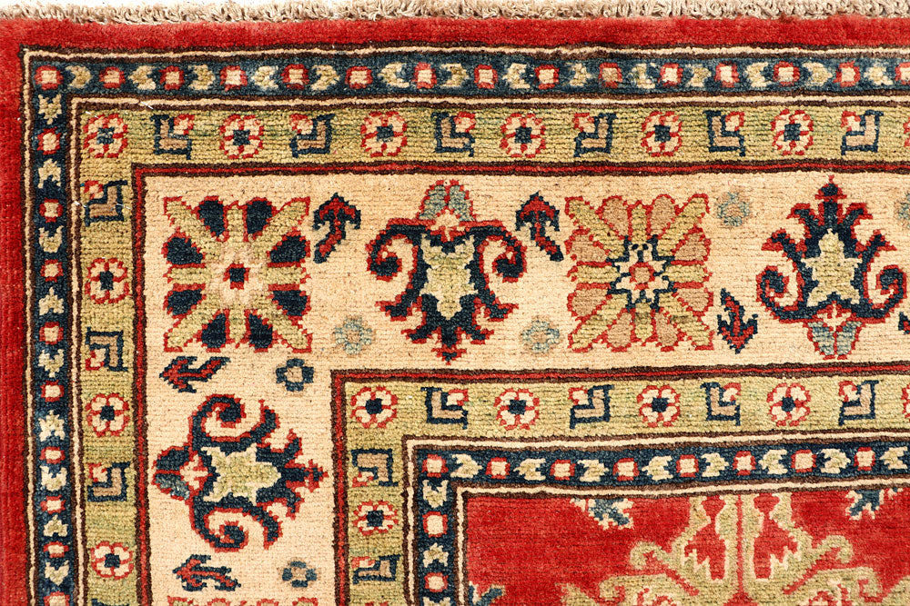 Firebrick Kazak 5' 9 x 7' 10 - No. 67609 - ALRUG Rug Store