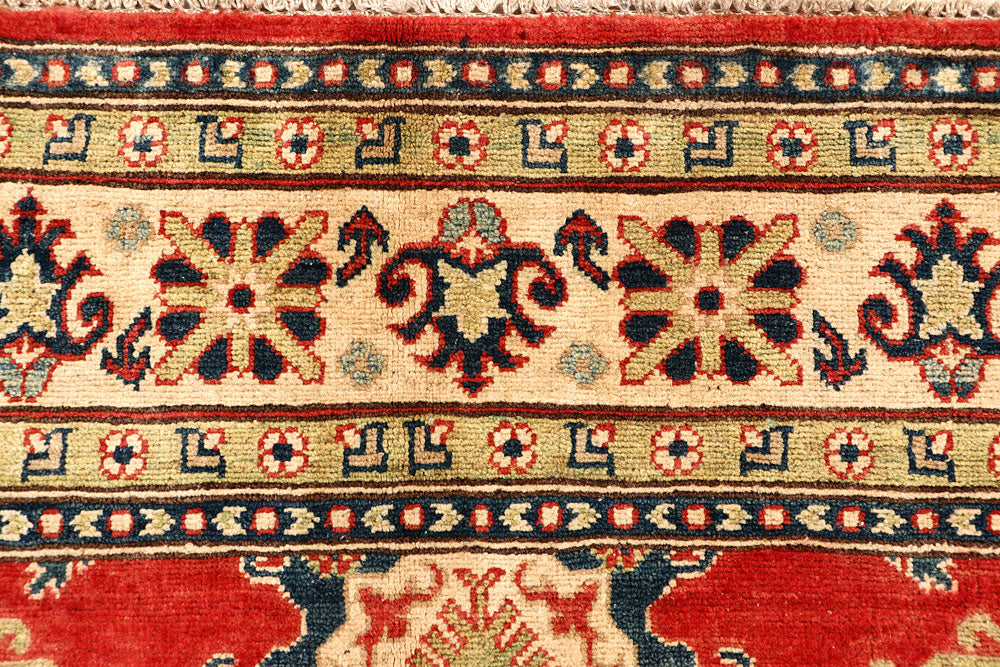 Firebrick Kazak 5' 9 x 7' 10 - No. 67609 - ALRUG Rug Store