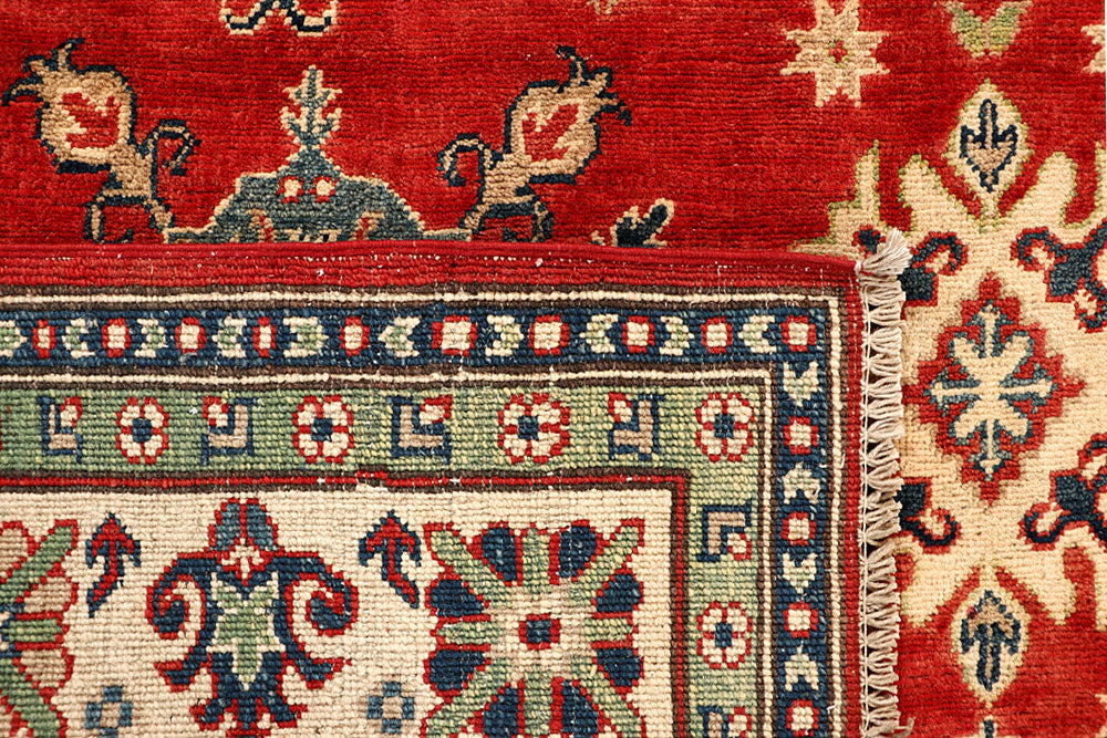 Firebrick Kazak 5' 9 x 7' 10 - No. 67609 - ALRUG Rug Store