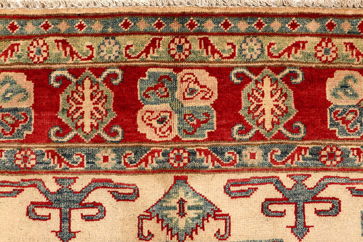 Navajo White Kazak 5' 1 x 6' 8 - No. 67611 - ALRUG Rug Store