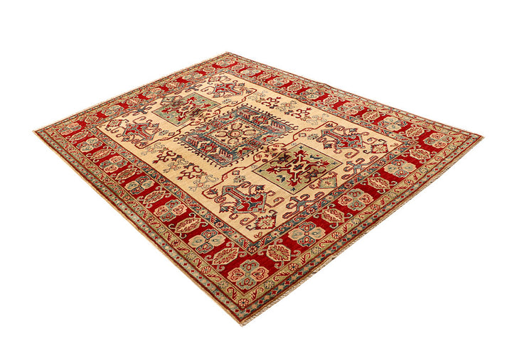 Navajo White Kazak 5' 1 x 6' 8 - No. 67611 - ALRUG Rug Store