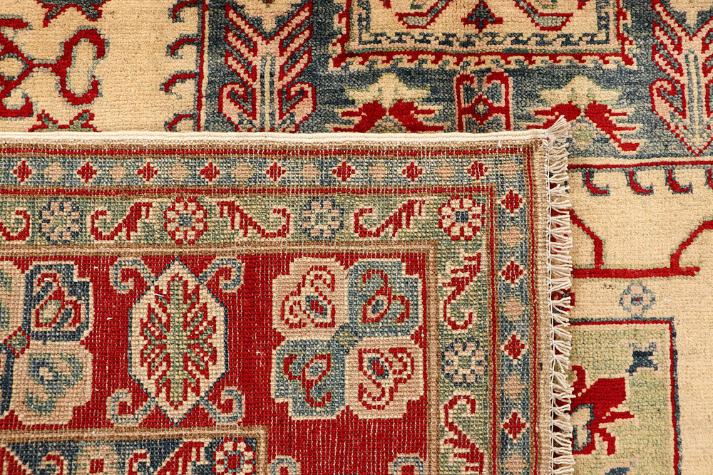 Navajo White Kazak 5' 1 x 6' 8 - No. 67611 - ALRUG Rug Store