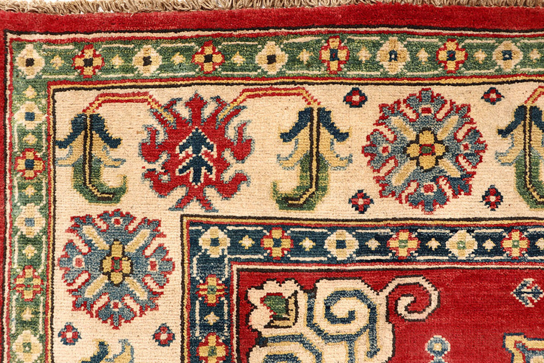 Firebrick Kazak 4' 10 x 6' 8 - No. 67612 - ALRUG Rug Store