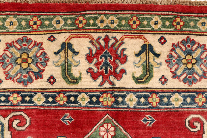 Firebrick Kazak 4' 10 x 6' 8 - No. 67612 - ALRUG Rug Store
