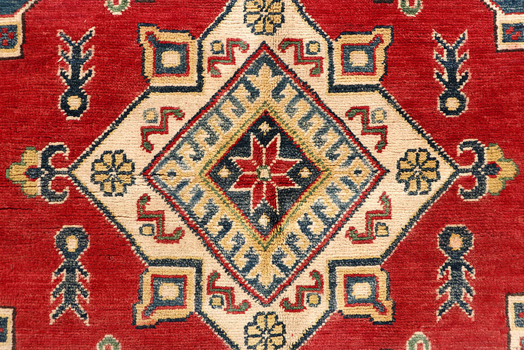 Firebrick Kazak 4' 10 x 6' 8 - No. 67612 - ALRUG Rug Store